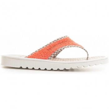 Chancla Confortable Para Mujer Northome Homeflipor 83403 Naranja