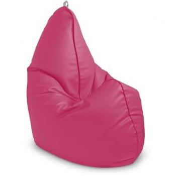 Puff Pera Relax Fucsia Polipiel XL Happers - Cómodo, Ligero y Resistente