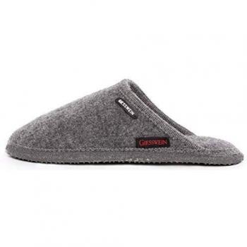 Giesswein Tino - Pantuflas Planas, Unisex adulto, Gris