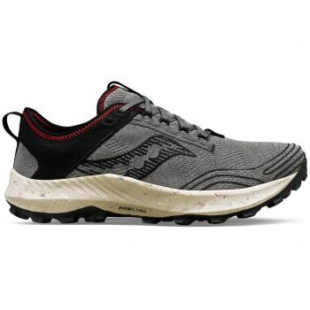 Saucony Zapatillas De Trail Running Peregrine RFG gris sombra blanco - Talla 46