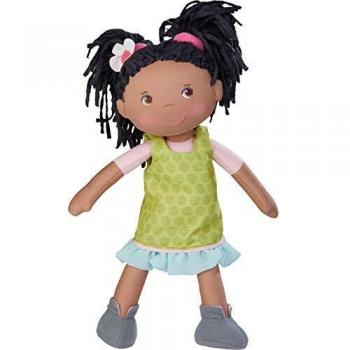 HABA Cari 30cm Soft Doll - Multi-Colored, Machine Washable, Removable Outfit