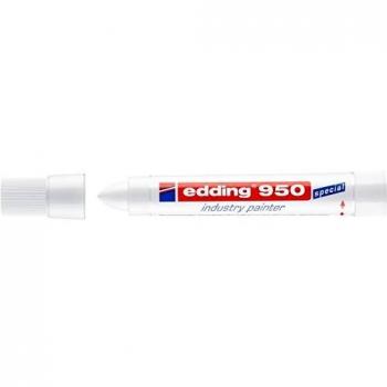 Marcador permanente Edding 950 Blanco (10 unidades)