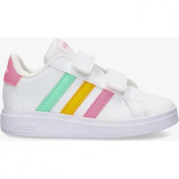 Zapatillas adidas Grand Court Velcro Niña Talla 24 - Negro y Blanco
