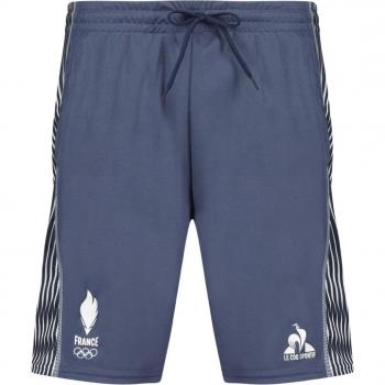 Le Coq Sportif Paris 2024 Team France Training Shorts - Navy