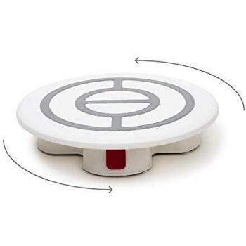 Piatto Girevole Profesional Decora Ø32 cm con Bloqueo y Base Antideslizante, Fácil de Limpiar
