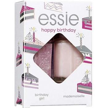 Set de Regalo de Esmaltes Essie Feliz Cumpleaños - Incluye Birthday Girl y Mademoiselle, 13.5 ml cada uno