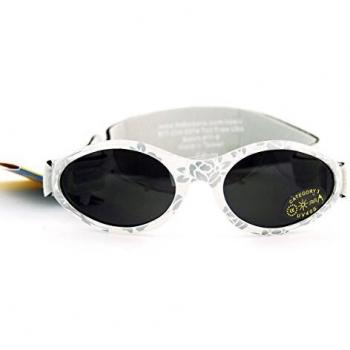 Baby Banz - Gafas de sol Ovaladas para niños, color Plateado