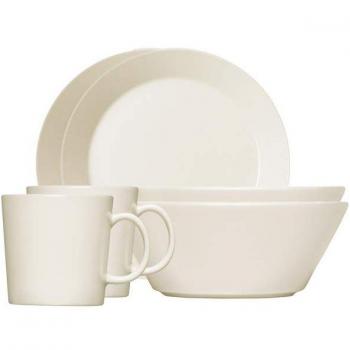 Iittala Teema – Juego de Desayuno Color Blanco, ausstehend de: Teema – Taza 0,3 l Color Blanco 2Stk, Teema – Cuenco