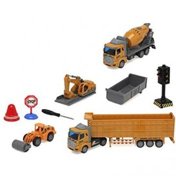 BB Kids-Playset de Vehículos Engineering - Juguetes para Niños de 3 Años en Adelante, dimensiones 54 x 34 cm, multicolor