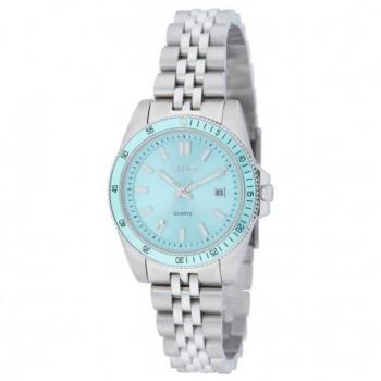 Reloj Mujer LIU JO TLJ2319 - Diseño elegante, esfera redonda, correa de acero inoxidable, resistente al agua, movimiento de cuarzo, cristal mineral
