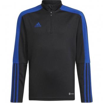 Sudadera sin Capucha Niño Adidas Tiro Essential Negro