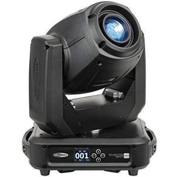 Cabezal Móvil Spot Phantom 100 de Showtec - Luz Escénica con Cabeza Móvil y Foco Potente