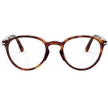 Persol Stylish High-Quality Acetate Glasses, Brown, Unisex, Size: ONE SIZE