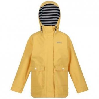 Chaqueta Impermeable Regatta Baybella para Niñas, respirable, diseño ligero, protección contra la lluvia, capucha ajustable, múltiples bolsillos