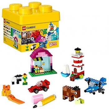 LEGO Clásico - Set de Ladrillos Creativos Coloridos con Caja de Almacenamiento (221 Piezas) - 10692