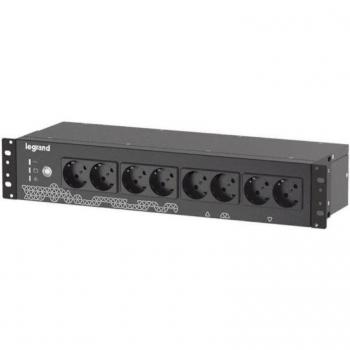 UPS Legrand Keor PDU 800VA 480W con 8 Salidas Schuko Color Negro