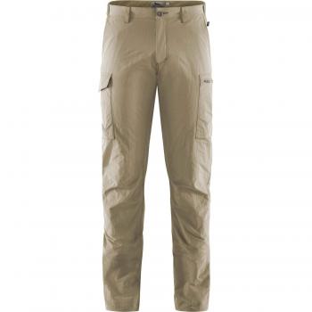 Pantalones de Viaje Fjällräven para Hombre, Sport, Color Beige Claro, Talla 56 EU