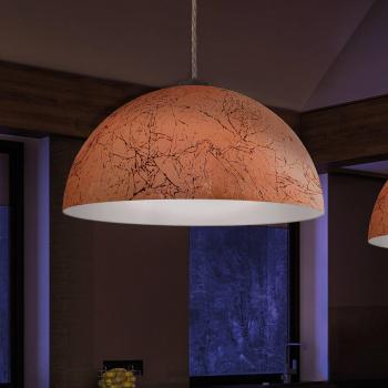 Lámpara colgante Cult Vintage en cobre con diseño retro de Ø 40 cm