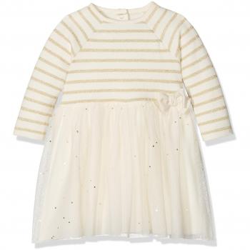 Petit Bateau Robe ml, Vestido para Bebés