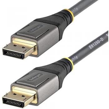 StarTech.com Cable de 3m DisplayPort 1.4 Certificado por VESA - HDR10 8K 60Hz - Vídeo Ultra HD 4K 120Hz - Cable DP 1.4 para Monitores - Cable DisplayPort a DisplayPort - M/M