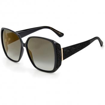 Jimmy Choo Womens Cloe 807 Fq Black Sunglasses - One Size