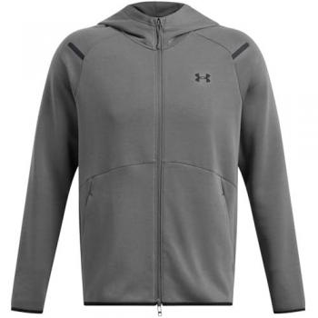Under Armour Unstoppable Fleece Full Zip Hoodie - Castlerock Gray XL for Men