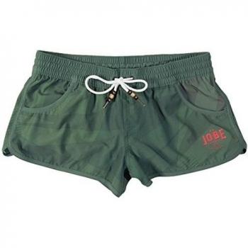 Jobe Boardshorts Impress - Bóxer de baño para mujer, color verde, talla S