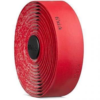 Fizik Terra Microtex Bondcush Tacky - Cinta para bicicleta unisex para adulto, color rojo, única