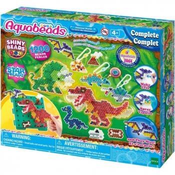 Aquabeads Dinosaur Craft Kit - Multicolor Mosaic Set