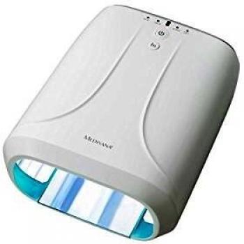 Medisana ND 870 Endurecedor de uñas UV, secador de uñas para uñas de gel y acrílicas, lámpara de uñas para manicura, unidad de fotocurado con función de temporizador