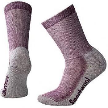 Smartwool Medium Crew - Calcetines de Senderismo para Mujer, tamaño S, Color púrpura