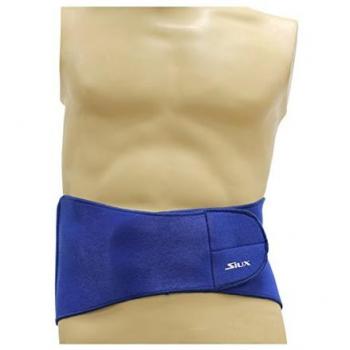 Siux faja lumbar neopreno con protecciones azul