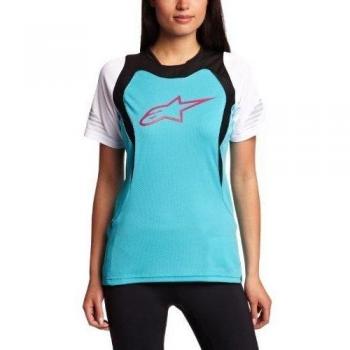 Alpinestars - Maillot para Mujer, Talla M, Color Blanco