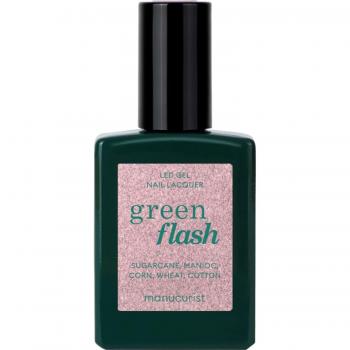 Manucurist Green Flash Instant Dry Extra Long Wear Esmalte de Uñas 15 ml Cosmic Rose