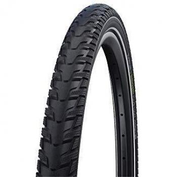Schwalbe Energizer Plus Tour Performance Line GreenGuard TwinSkin Addix E 700c Tyres Black - Size: 700x35c - Wire - male