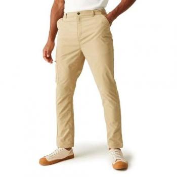 Regatta Men's Dalry Multi Pocket Trousers Oat Size 40 Long