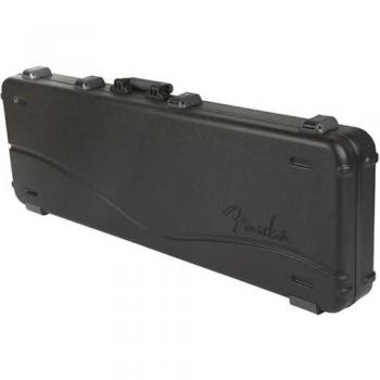 Fender Deluxe Molded Electric Bass Case - Black ABS Protective Gig Bag