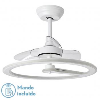 Ventilador de Techo DC Chom 110W Blanco 3 Aspas Transparentes