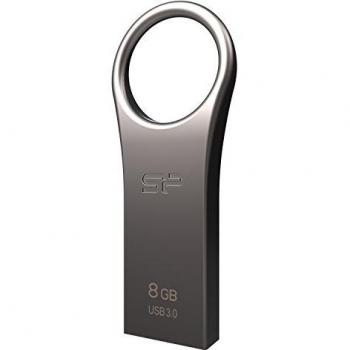Silicon Power Jewel J80 8GB USB 3.0 Plata Unidad Flash USB - Memoria USB