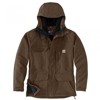 Carhartt Abrigo Super Dux Bonded Chore Marrón 2XL