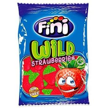 Fini Goma de Almidón Sabor Fresa - Paquete de 12 x 100 gr - Total: 1200 gr