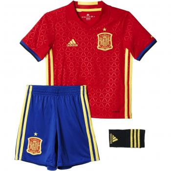 adidas Fef H Smu Mini - SET para niño, color rojo escarlata / azul / amarillo brillante, talla 116
