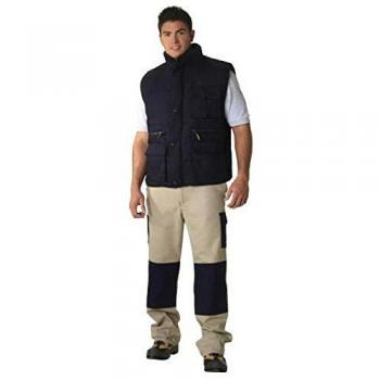 Maurer 15014055 - Chaleco Multibolsillos Azul  XL