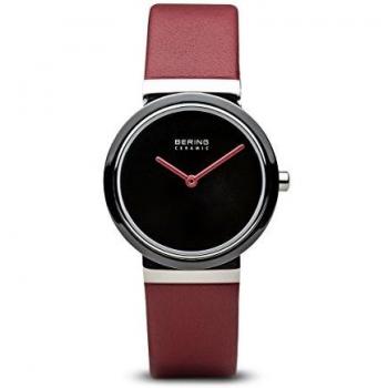 BERING Womens Analogue Quartz Watch with Leather Strap 10729-642