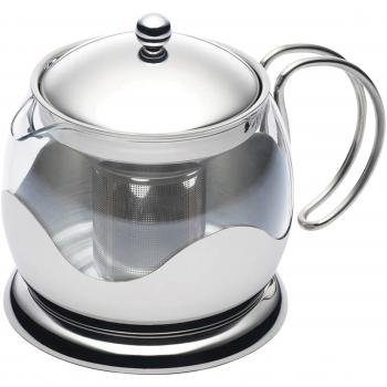 Kitchen Craft Le'Xpress - Tetera de Cristal con Filtro