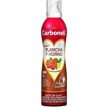 Carbonell - Sabor, Aceite de Oliva de Carácter Más Intenso, Ideal para Plancha y Horno - Spray de 200ml