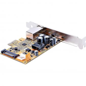 StarTech.com 1 Port 2.5Gbps PoE Network Card, PCIe Ethernet Card w/RJ45, 30W 802.3at PoE NIC for Desktops/Servers, Network PoE LAN Adapter w/Low