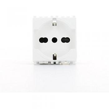 Presa Universale Vimar Eikon 2P+T 16A Blanca 20210.B