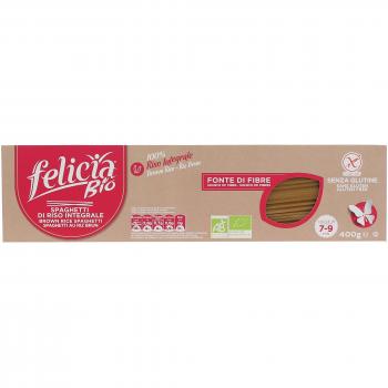 Espagueti de arroz integral sin gluten Bio 400 g | Felicia Bio