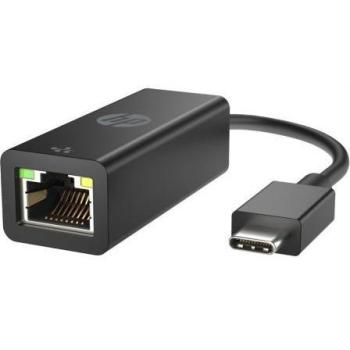 Adaptador USB Tipo-C a RJ45 HP 4Z527AA - 1000Mbps - Negro
